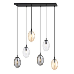 Lampa sufitowa Emibig ASTRAL 6 BL MIX 1268/6M1