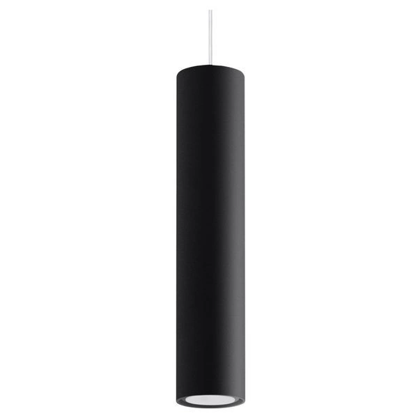 Lampa Wisząca LAGOS 2 stal Czarny, GU10, 2 x 40W, SL.0328