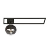 Lampa sufitowa Emibig IMAGO 1B Czarny/STRIPE 1132/1B