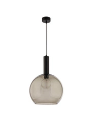 Nowoczesna Lampa wisząca LAF wys. 80cm 1xE27 15W IP20 | Czarny
