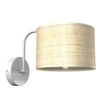 Kinkiet MARSHALL, MLP7482, biały/rattan, 1x60W E27