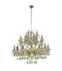 Żyrandol z kryształkami MARIA TERESA 30-94622 złoty/transparentny 28x40W E14