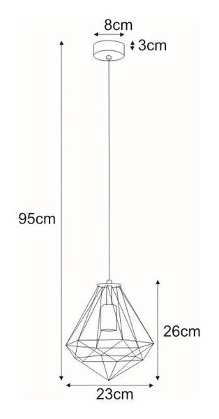 Lampa wisząca K-4018 z serii MARKO