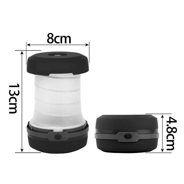 Lampka kempingowa latarka LED na baterie 1.4W 7000K