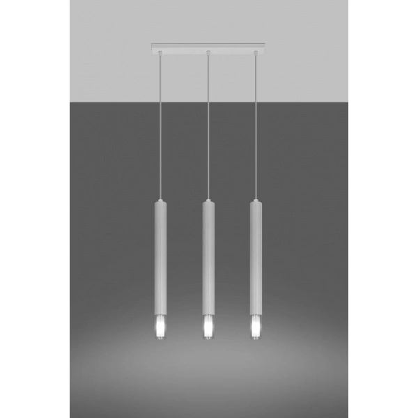 Lampa wisząca WEZYR 3 SL.0959 biała 3xG9