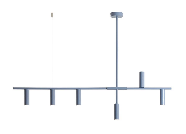 Aldex LAMPA WISZĄCA TREVO 6 DUSTY BLUE 1104K16