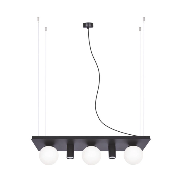 Lampa wisząca 5555 PLANT SHELF | czarna