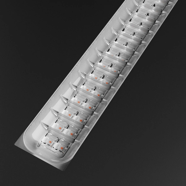 ALGINE DOPPIO PANEL 40W NW 230V 80ST IP20 600X600X35 CZARNY 5 LAT