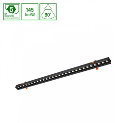ALLDAY INSPIRE IN DARK LIGHT 80st CZARNY 840 30W 230V 1120mm CZARNY Konnecto MESH