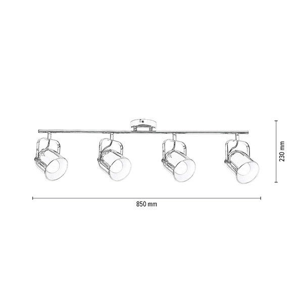 NADSTAN> Lampa INGA listwa sufitowa 4 2741428