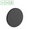 PIATTA 9W CCT 230V IP44 120x47MM CZARNY OKRĄGŁA ELEWACYJNA