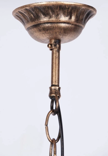 Lampa ogrodowa wisząca K-5006H CZARNY/ZŁOTY z serii LOZANA