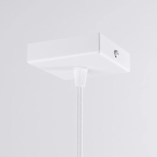 Lampa wisząca PRYSM 1 biała