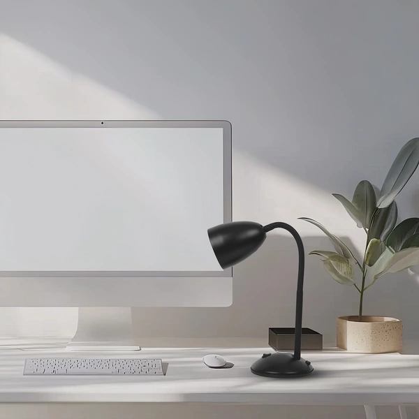 Lampka biurkowa LOGIC Black 1xE27