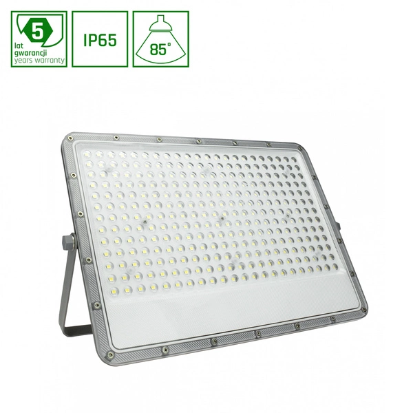 NOCTIS MAX NAŚWIETLACZ 150W CW 230V 85st IP65 360x262x35 mm SZARY 5 lat gwarancji