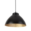Lampa wisząca MILA czarno - złota 35cm