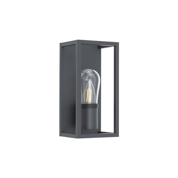 Kinkiet zewnętrzny MARGOT I GR WL wys. 25cm E14 IP54 | grafitowy 10504