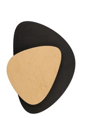 Lampa Sigma PEDRA kinkiet czarny/dąb 40868