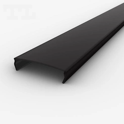 Osłonka C2 na klik 200cm | profile LED P13-1 | Czarny