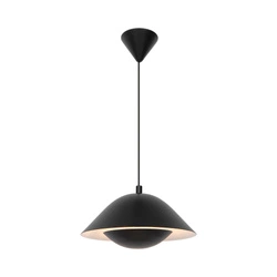 Lampa wisząca FREYA E27 40W Metal | Czarny