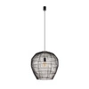 Lampa wisząca HAITI M śr. 50cm E27 | czarny 11167