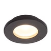 Podtynkowa oprawa do łazienki oczko LAGOS czarna IP65