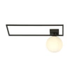 Lampa sufitowa Emibig IMAGO 1A Czarny/OPAL 1130/1A