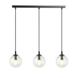 Lampa wisząca Emibig COSMO 3 BL TRANSPARENT 711/3