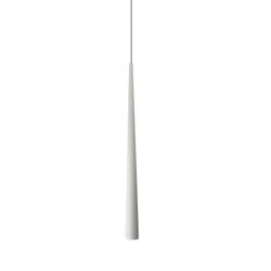 Lampa wisząca nowoczesna wpuszczana sopel PANA 7W ciepła 3000K biały śr. 2,7cm