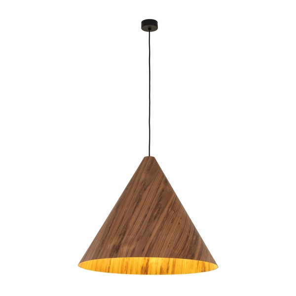 Lampa sufitowa, wisząca SOLIS WOOD dług.210cm szer.61cm E27 | DĄB CIEMNY 10598