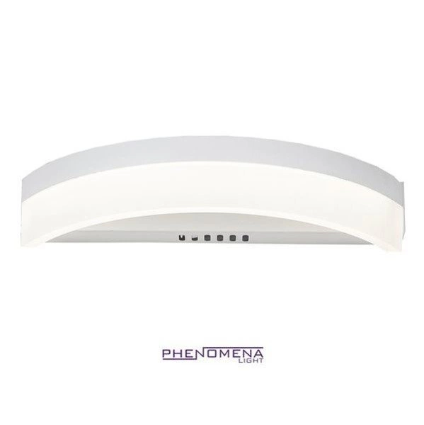 Biały kinkiet nad lustro RING LED 36cm neutralny 4000K