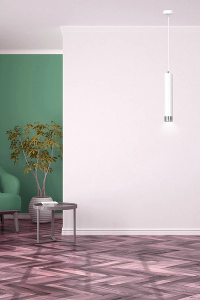 Lampa wisząca Emibig KIBO 1 WH/CHROME 641/1