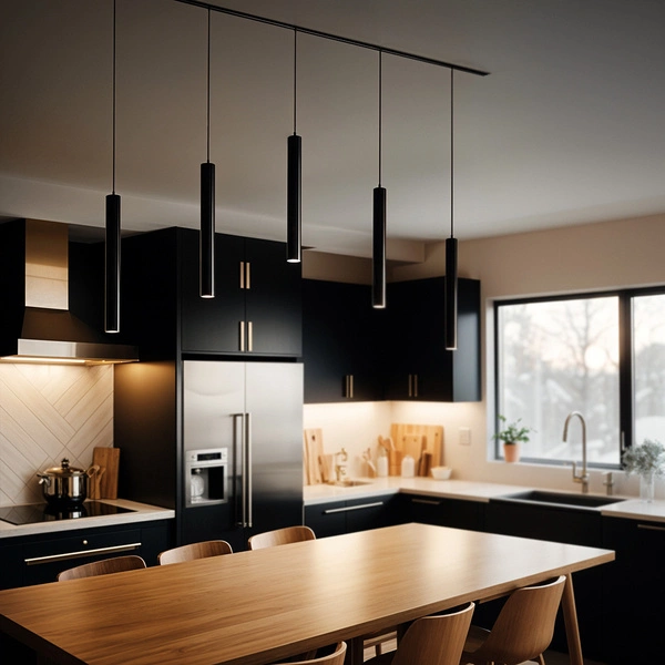 Sopel do szyny magnetycznej LED 40cm 7W 3000K DDDX-B07 ciepła | czarny