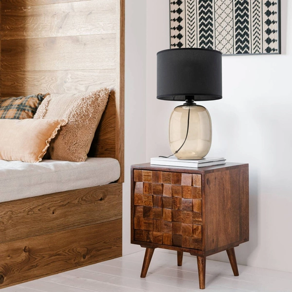 MELODY TOPAZ BLACK LAMPKA NOCNA 1 5988