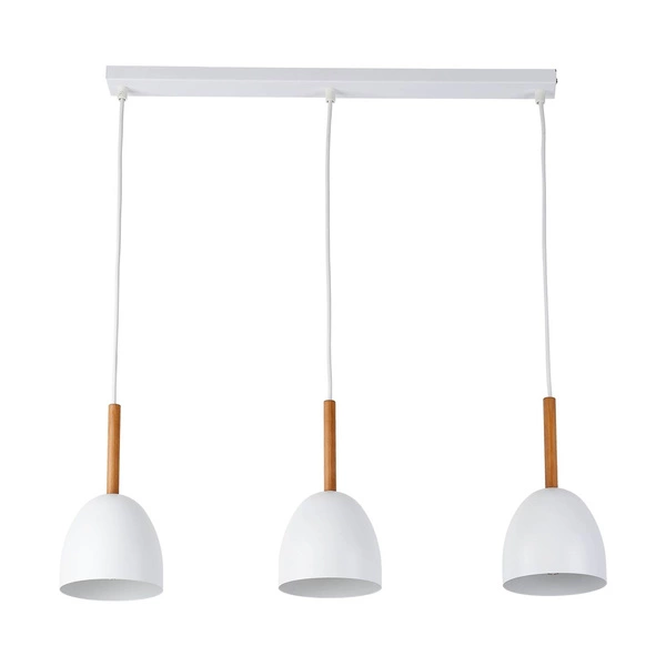 NORD WHITE LAMPA WISZĄCA 3 PŁ 4869