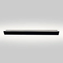 Kinkiet Bodo 60 cm czarny IP54 LED CCT