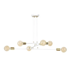 Lampa wisząca Emibig VESIO 6 Biały 786/6