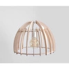 Aldex Lampa wisząca FOREST 970G, biały/drewno, 1x60W E27