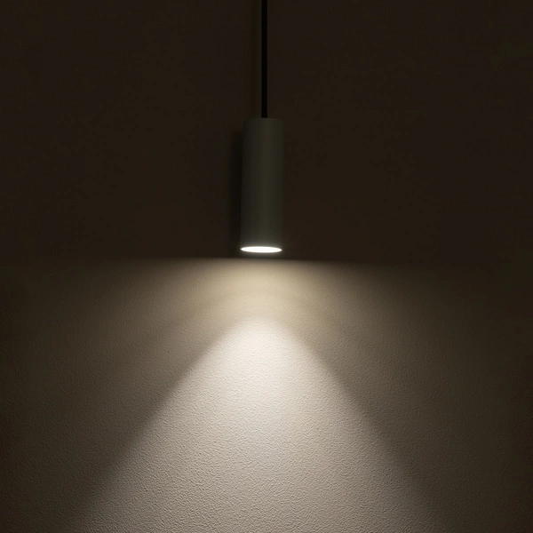 Lampa wisząca FOURTY SILK GRAY S 12,3cm miniGU10 | szary 10900