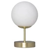 Lampa Stołowa Złota Kula Mleczna Abruzzo Simona E14