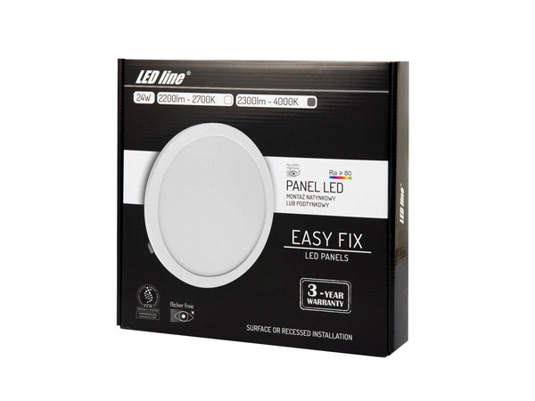 Panel LED line® EasyFix 24W 2300lm 4000K biała dzienna