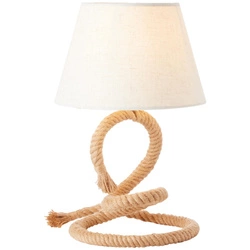 Lampa stojąca Brilliant Sailor 1x40W E27 Naturalny Lina/Tekstylia