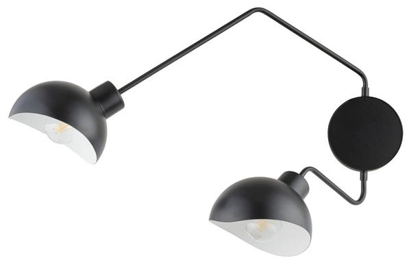 Lampa Sigma ROY kinkiet ścienny 2 czarny biały 32496