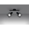 Lampa sufitowa BELUCI 2, czarny/chrom, 2x40W E14, SL.1115
