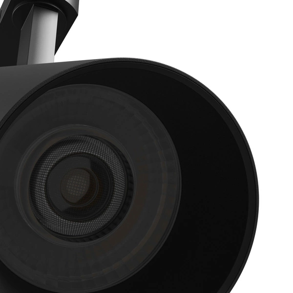 ANDROMEDA PRIME NA SZYNOPRZEWÓD 3F CCT 24W 230V 25st IP20 śr.76x177x228mm CZARNY SPECTRUM