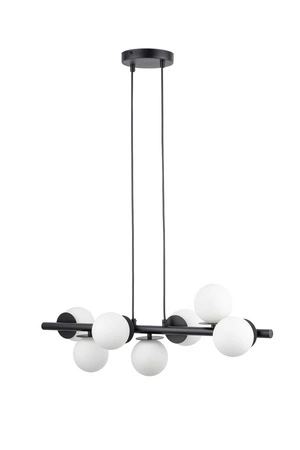 Lampa Sigma AVOLA zwis kulki 7 czarne/białe 40788
