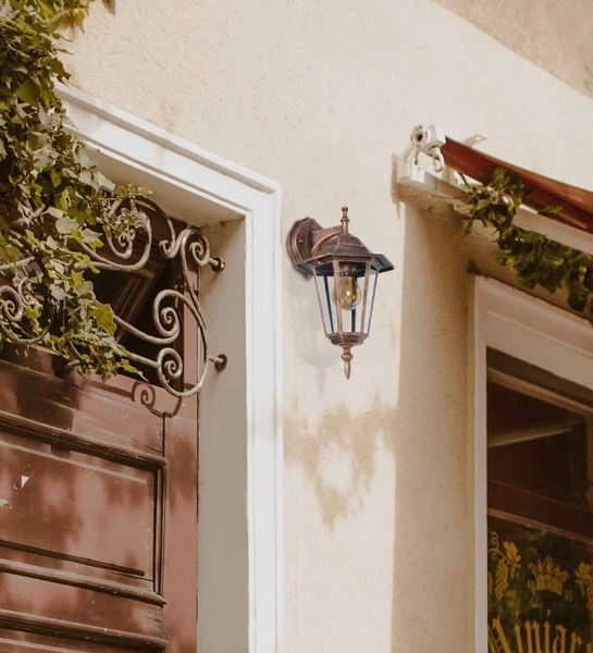 Kinkiet K-5009A DOWN CZARNY/ZŁOTY z serii STANDARD