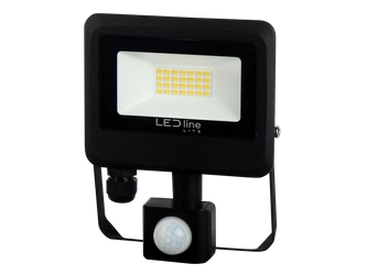 Naświetlacz LITE PHOTON z czujnikiem ruchu 20W 2000lm 4000K | Czarny