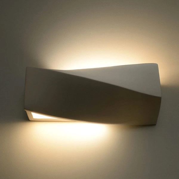 Kinkiet ceramiczny SIGMA MINI SL.0229 biały (może być malowany) 1xE27