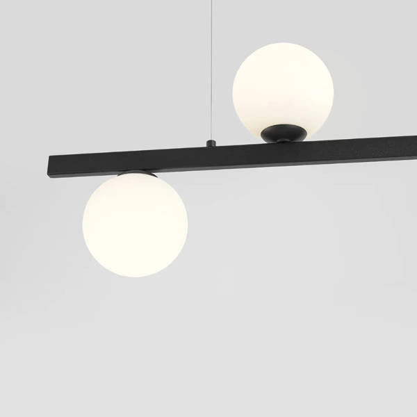 Aldex Lampa wisząca GARDA 5 BLACK 1099F1 4 x E14 oraz 1 x E27 | Czarna